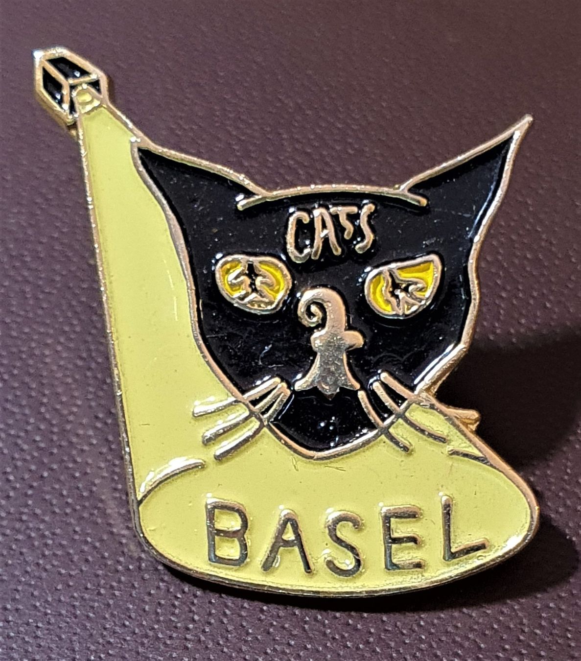 Placchette & Badge: Q242 - Pin Musical Cats Basel Katzen Cat – Usato da Reinach BL venduto da Boston-Verkauf
