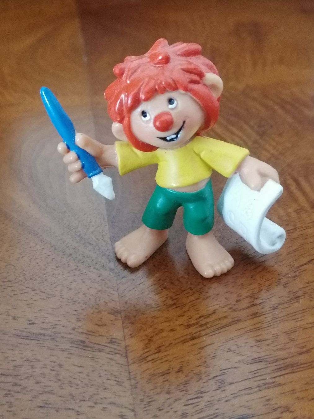 Bullyland Figurines: Pumuckl mit Brief Bully Figur 1973 – D'occasion à Basel par vintagecollector