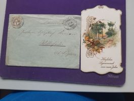 alter Neujahrsbrief von ELLIKON/Thur nach WILLISAU 2.1.06