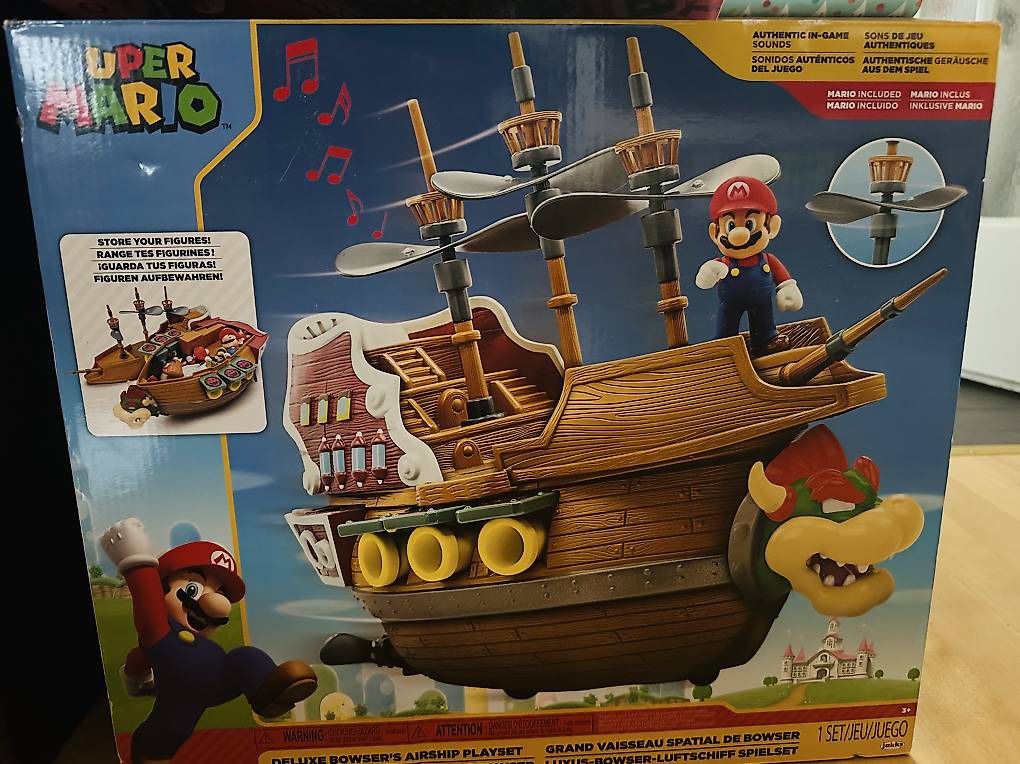 Giocattoli:  Super Mario Bowser Luftschiff  Playset  Neu m – Usato da Solothurn venduto da Rafaella_K