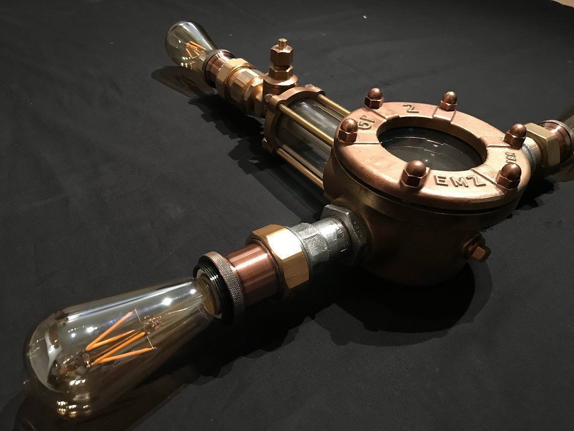 Lampade: Wandlampe Industrial Style Design – Nuovo (secondo la descrizione) da Adliswil venduto da dsan-art 1