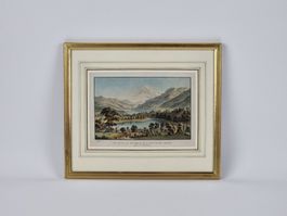 Radierung Brienzersee, S. D. Lafond