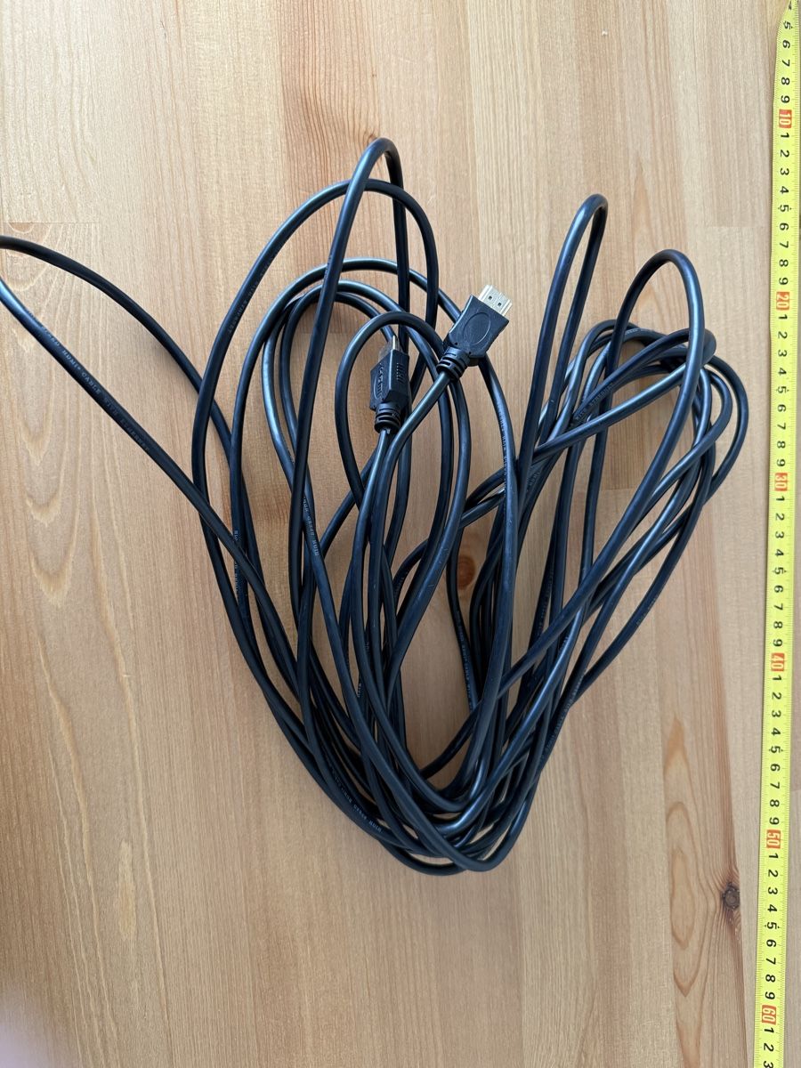 Câbles: 10 m HDMI-Kabel High Speed mit Ethernet – Neuf (Voir description) à Buchs ZH par ala_7rnk