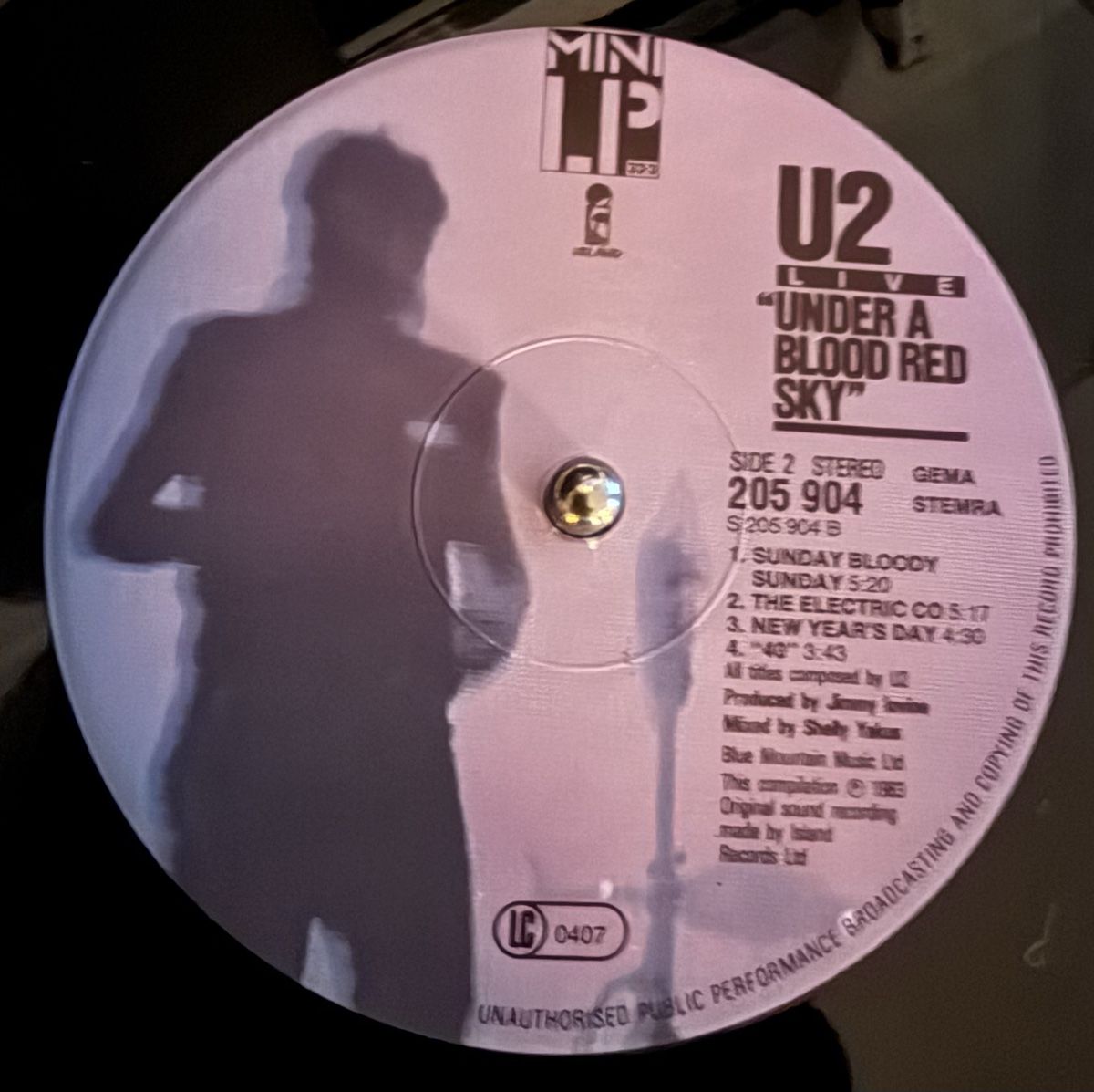 Dischi in vinile: U2 Live Under a Blood Red Sky   Schallplatte – Usato da Goldach venduto da Donpancho 6
