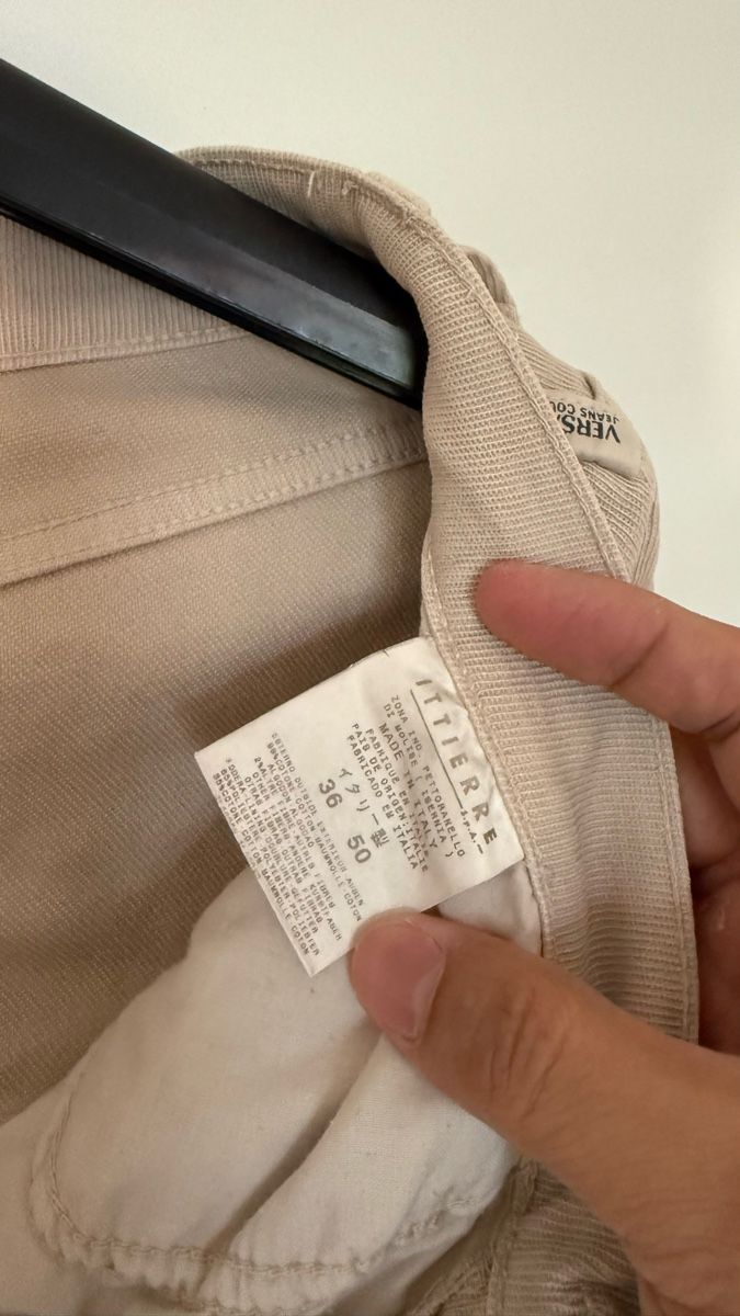 Versace Jeans: Versace Men's Beige Chino - Size W32 – Usato da Herrliberg venduto da Benben3000 2