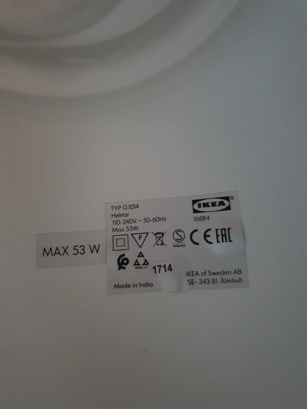 Ikea Lampade: Ikea Hektar Stehlampe Dunkelgrau – Usato da Aarau venduto da Chillkrot 3