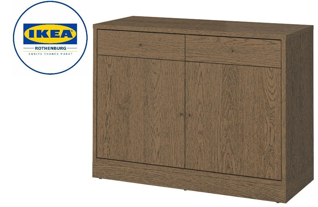 Ikea Cassettiere: IKEA TONSTAD Sideboard, braun gebeiztes Eichenfurnier – Nuovo e nell'imballaggio originale da Rothenburg venduto da IKEA_Rothenburg
