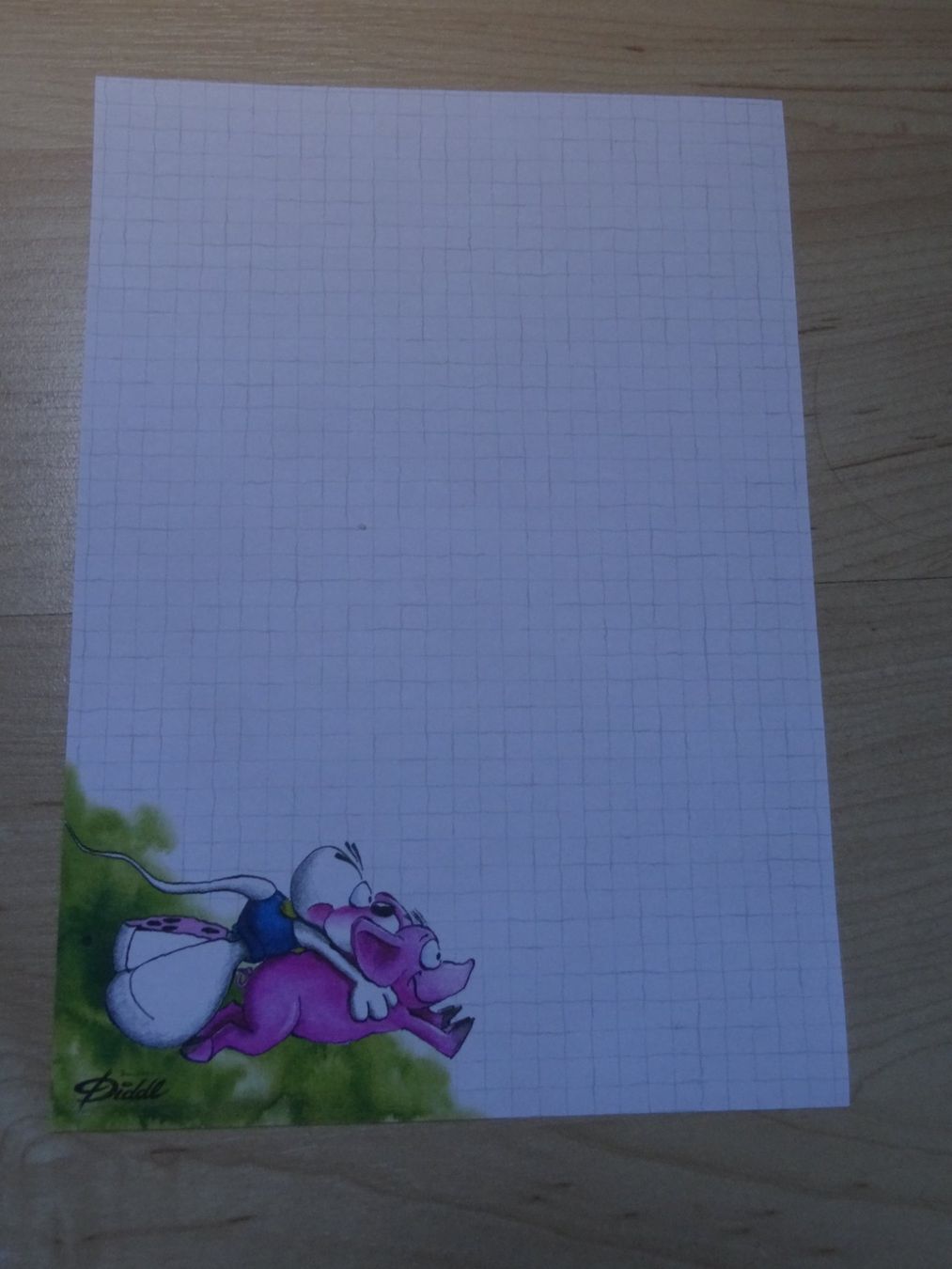 Blocs de correspondance: Diddl Blatt A5 aus Block Nr. 133 – D'occasion à Lupfig par Jolly63