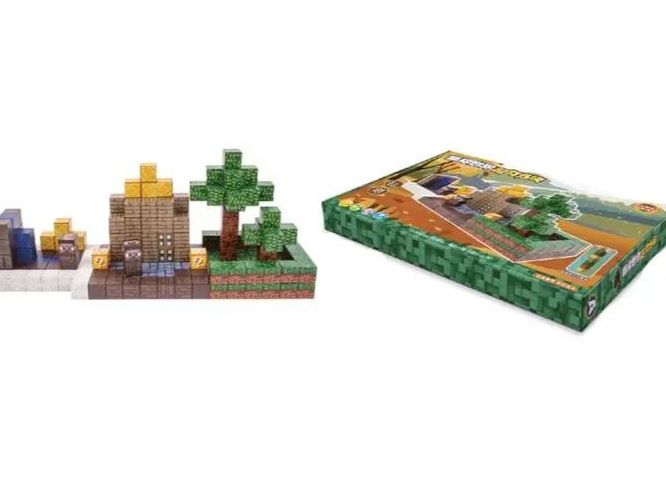 Giocattoli: 2 SETS Super World Magnetic Minecraft Cube – Usato da Russikon venduto da Russikon 6
