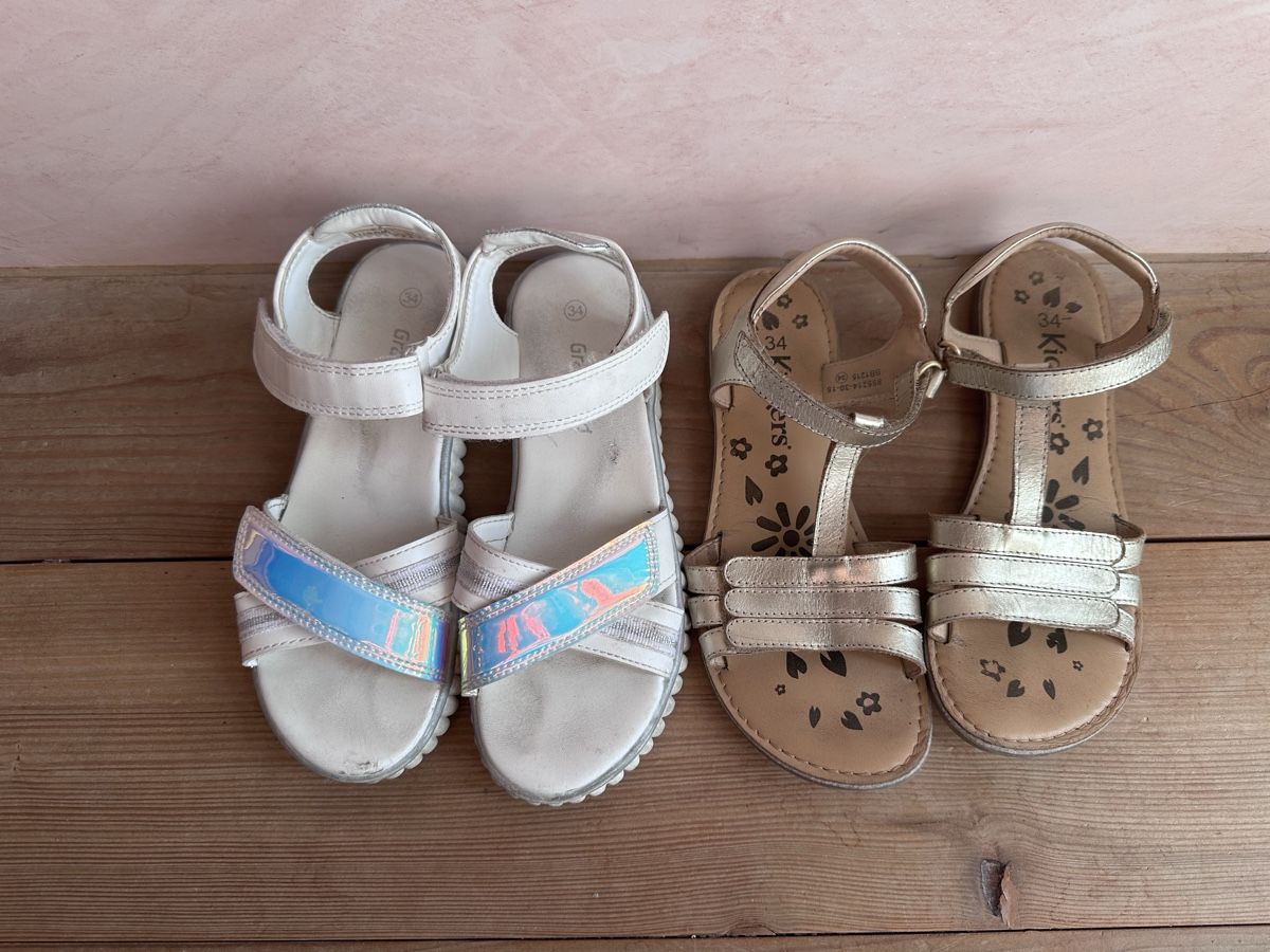 Scarpe per ragazze: Sandalen Grösse 34 – Usato da Malans GR venduto da aicul31 3