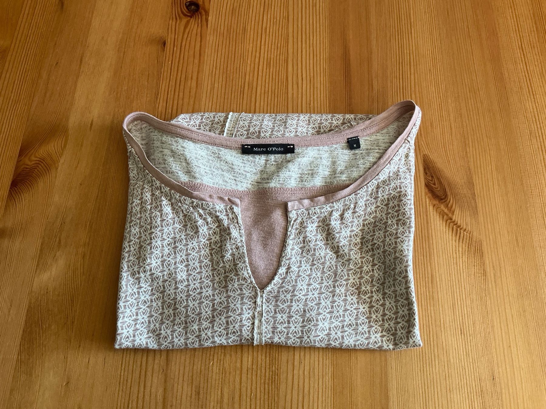 Marc O'Polo T-shirt: MARCO POLO - Shirt,  gemustert   Gr. M – Usato da Aesch BL venduto da Fortexx 5