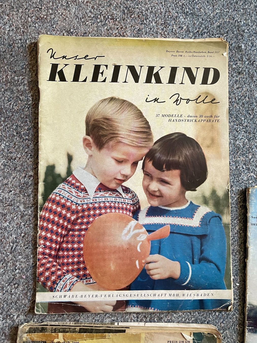 Riviste & Magazine: 3 Hefte Unser Kleinkind / Schulkind in wolle – Usato da Buchs SG venduto da Billikatze5 1