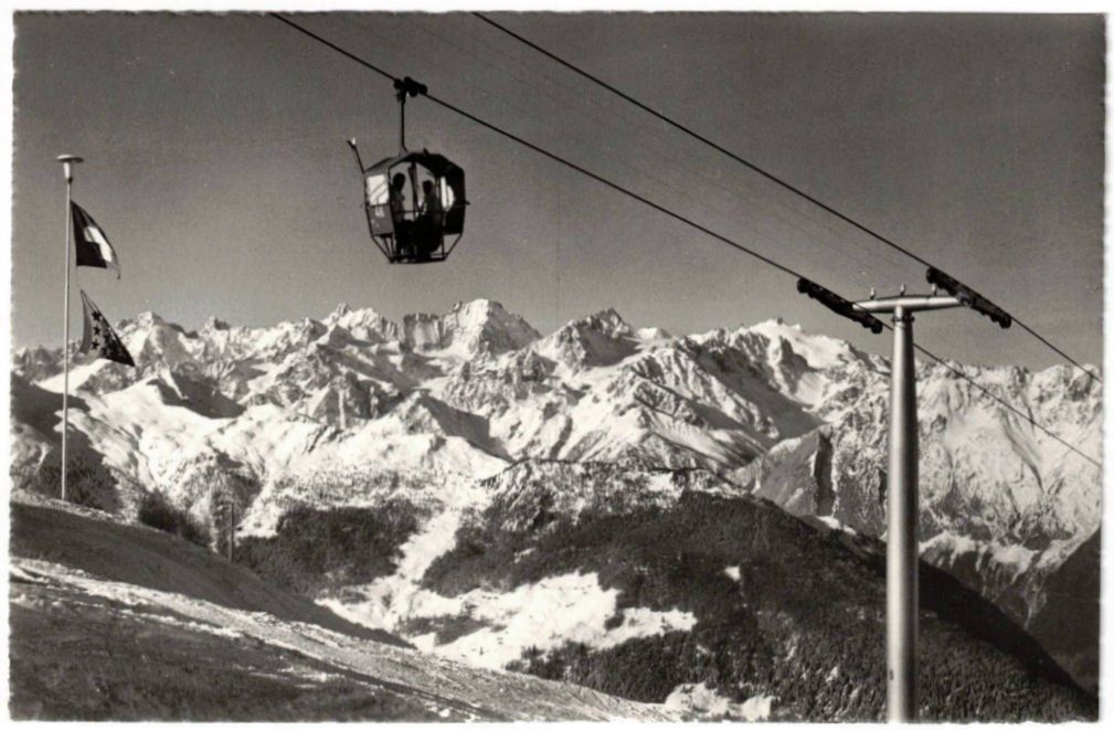 Cartoline postali: Verbier - Sessellift Ruinettes – Usato da Binningen venduto da Mountainrider