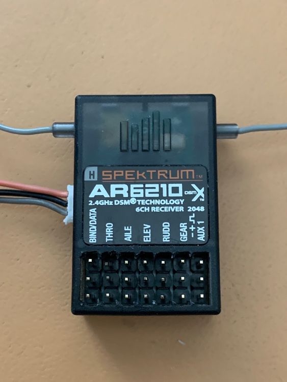 Empfänger Spektrum AR6210 mit DSMX-Sat (Gebraucht) in für CHF 25 – mit ...