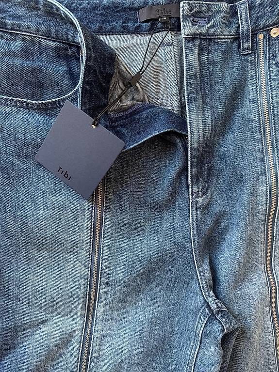 Jeans: TIBI Zippered Denim Jogger – D'occasion à Zürich par chr_652r