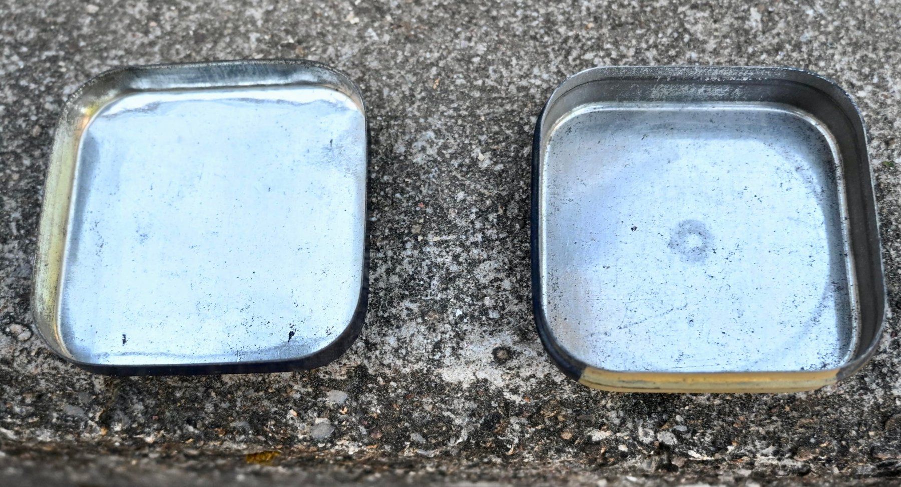 Barattoli: alte Farbbanddose Karger Basel Marktgasse 3 blechdose – Usato da Pfaffhausen venduto da mono_rec 3
