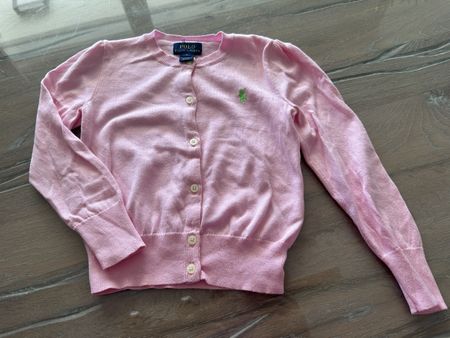 Polo Ralph Lauren Strickjacke rosa Grösse 5 Jahre💕💕