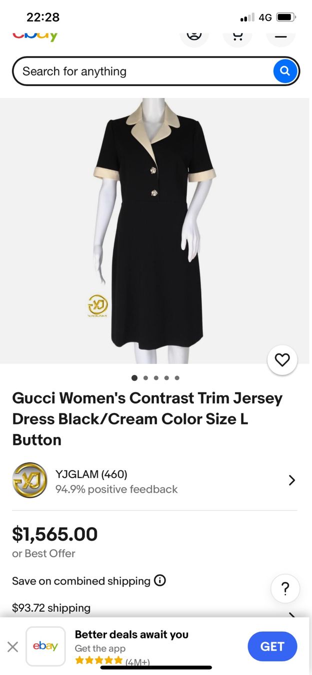 Gucci Vestiti: Original Gucci Kleider Gross XS – Usato da Winterthur venduto da hoangbrehm2011 2