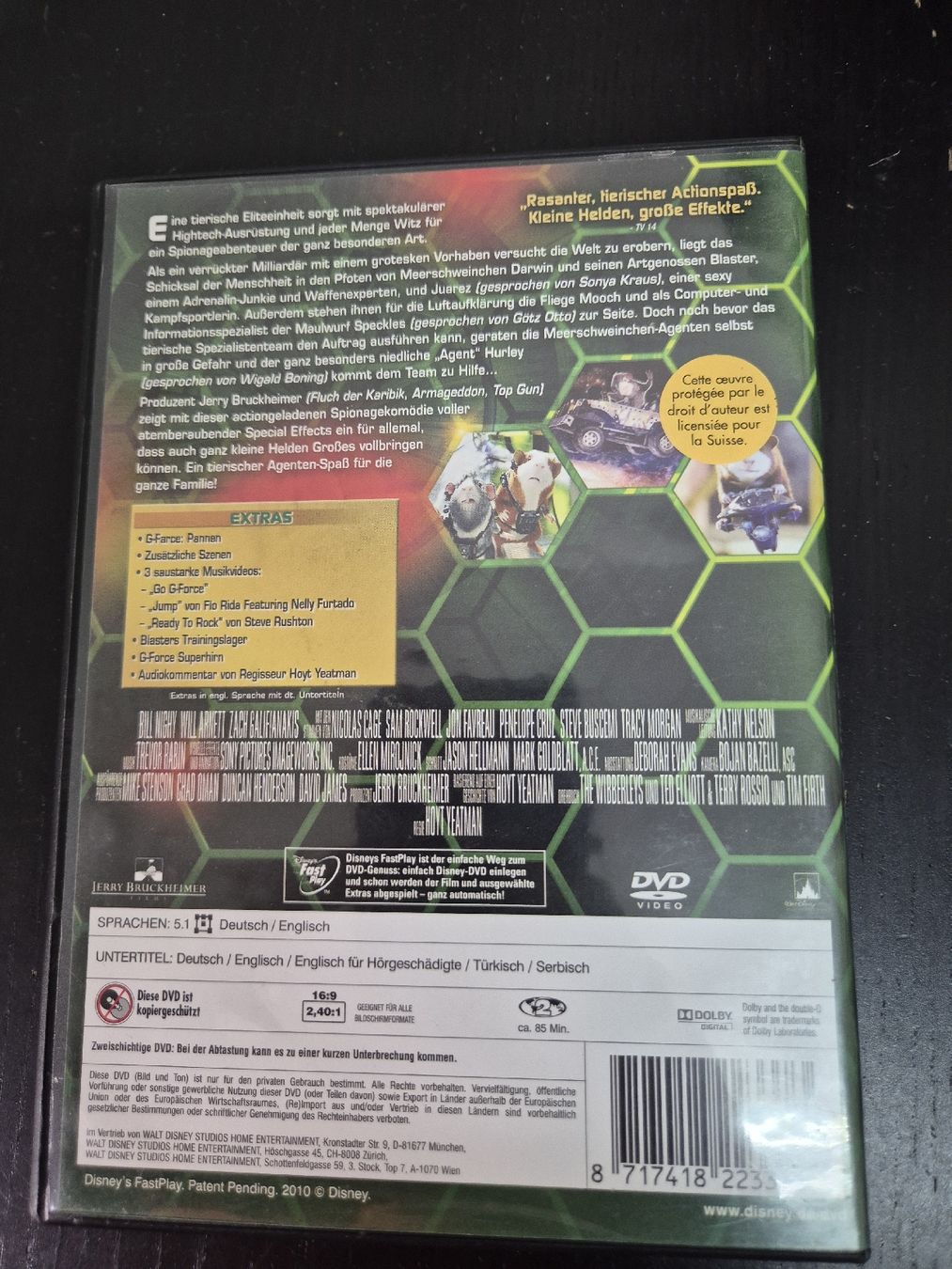 Tutti i DVDs: G-Force Agenten mit Biss DVD – Usato da Wald ZH venduto da _Hotarubi_ 1