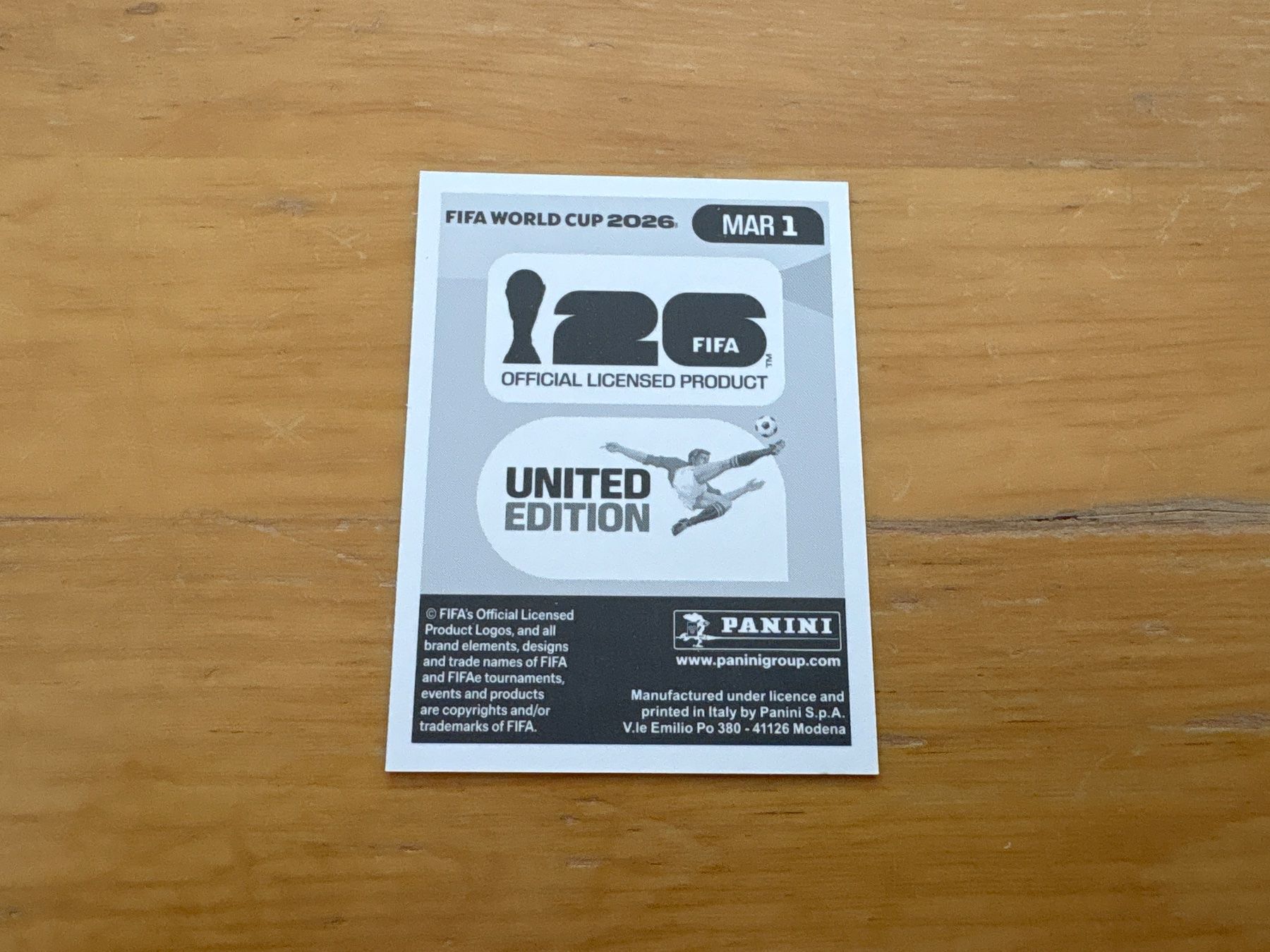 Panini Carte collezionabili: Panini 2026 MAR 1 – Nuovo (secondo la descrizione) da Elsau venduto da Cerry81 1