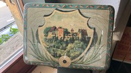 Blechdose Schloss Lenzburg Aarau boite ancienne antik