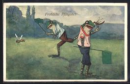 Fröhliche Pfingsten, vermenschlichte Ti