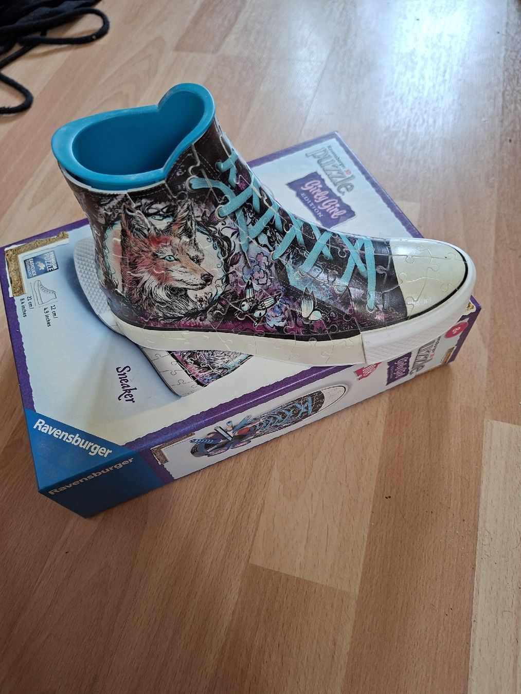 Ravensburger Puzzle: Ravensburger 3D Puzzle Sneaker Stiftehalter – Usato da Lupfig venduto da tyl_l9tz 1