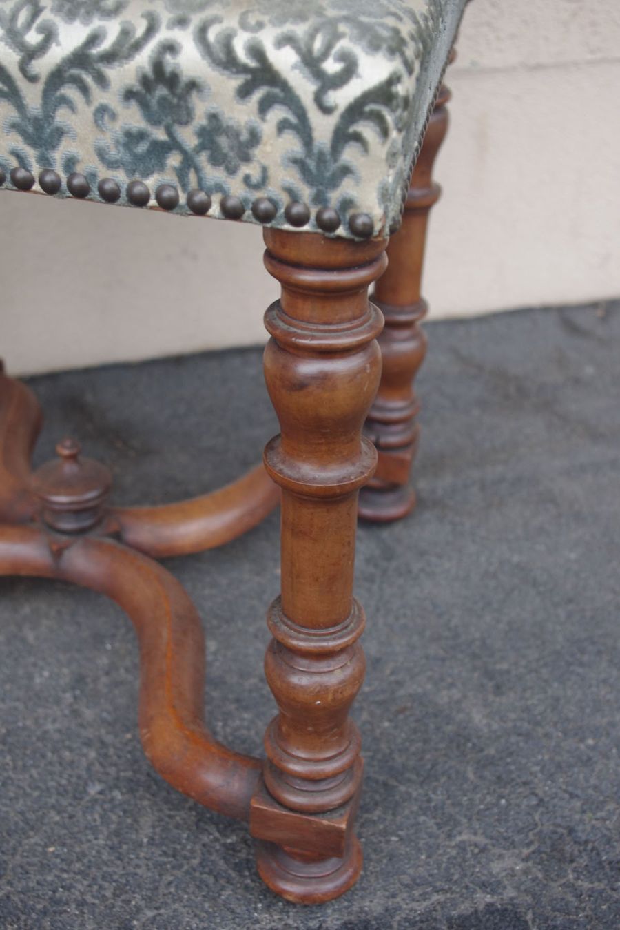 Poltrone: antiker Barock Polsterstuhl – Usato da Meggen venduto da Brockitare 4