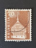 1964-1968, Baudenkmäler 70 Rp mit Abart 