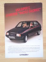 Citroen Visa Super E - Prospekt Frankreich 7/80 - S027