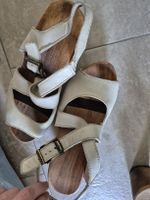Woody Ledersandalen, ideal für den Sommer, Grösse 40
