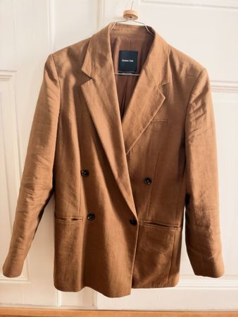 Ensemble tailleur Massimo Dutti marron taille 34 et 36