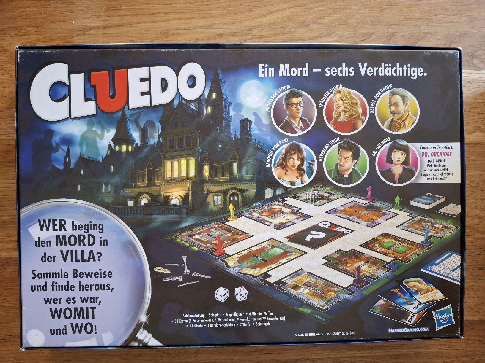 Hasbro Spiele: Brettspiel Cluedo – Gebraucht aus Zürich von Vordermannd86 1