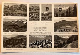 Adelboden Schwandfeldspitz, gel. 1961, Gasthausstempel