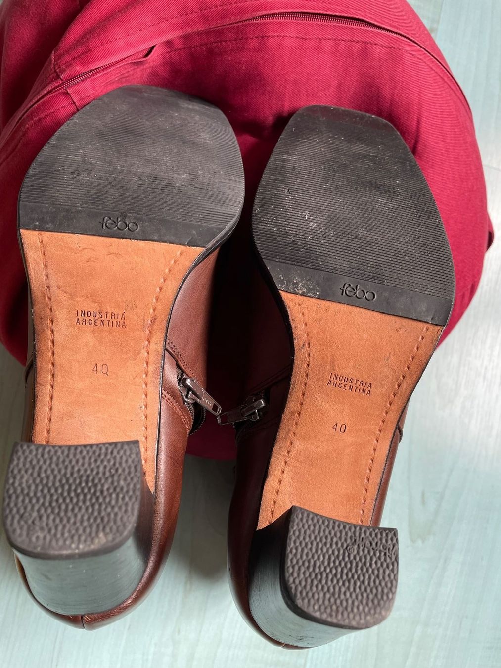 Scarpe da donna: Argentinische Stiefeletten Leder Gr 40 – Nuovo (secondo la descrizione) da Oberlunkhofen venduto da dreihaselnuesse 4