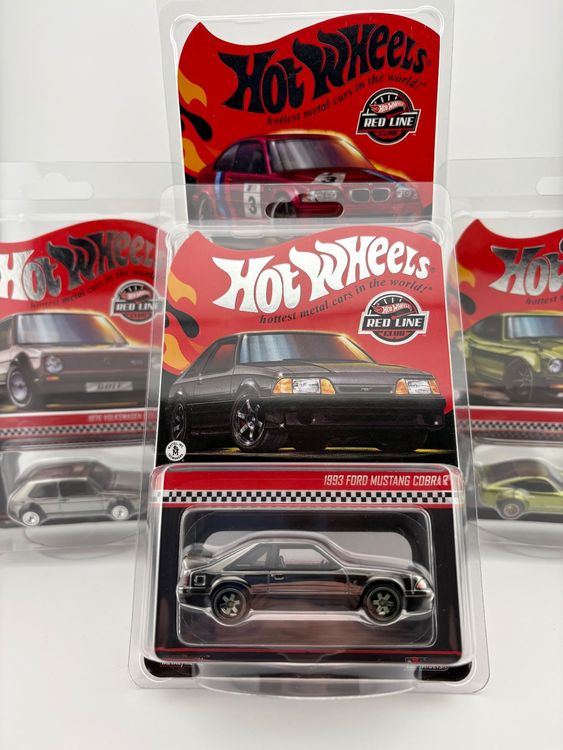 Hot Wheels 1993 Ford Mustang Cobra R RLC Exclusive (Neu und