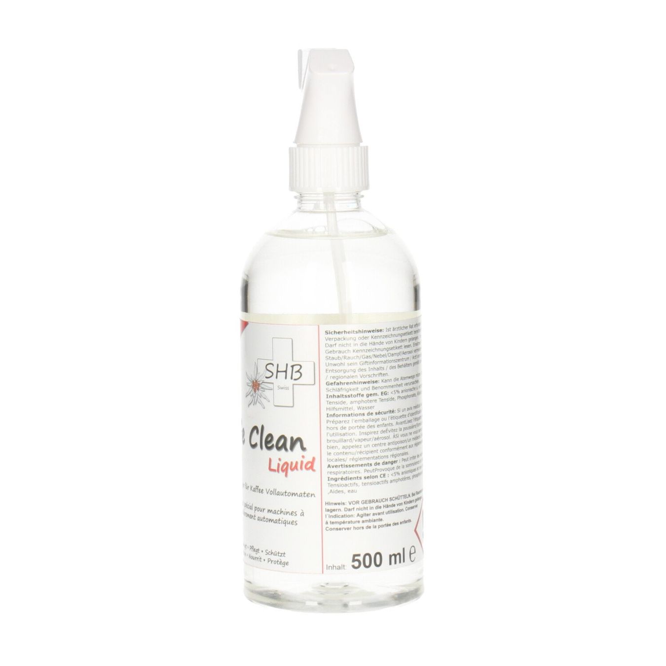 Jura Macchine per caffè & Macchine per espresso: SHB Cafe Clean Liquid 500 ml Reiniger – Nuovo e nell'imballaggio originale da Thayngen venduto da 1a.handel 1