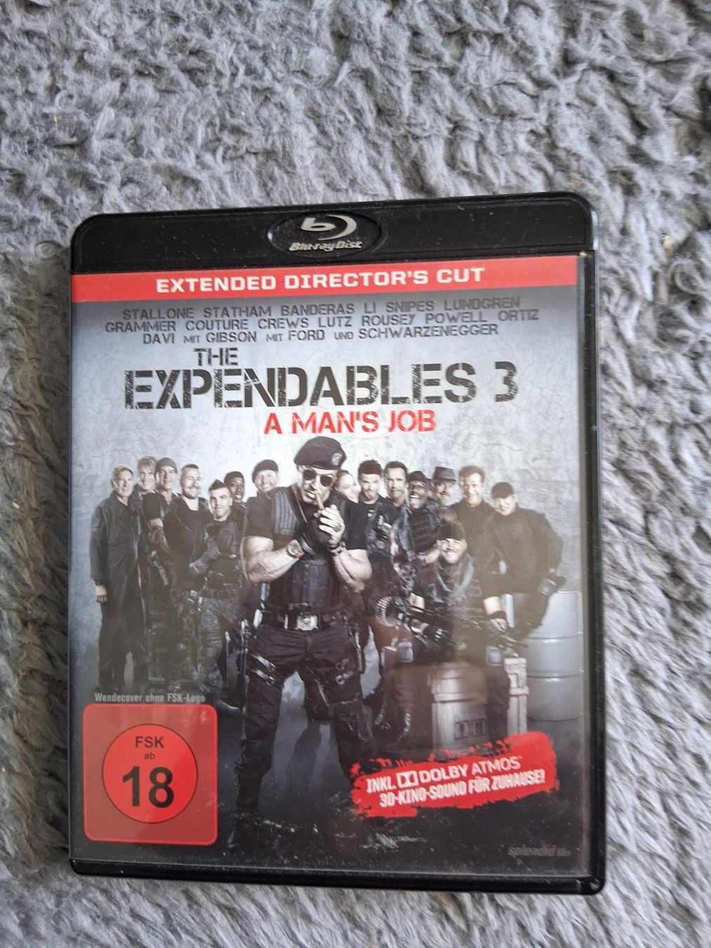 Tutti i DVDs: THE EXPENDABLES 3     BLUE RAY – Usato da Wetzikon ZH venduto da Ramones01