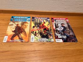 3x Star Wars Legacy / Knights of the Old Republic Comic