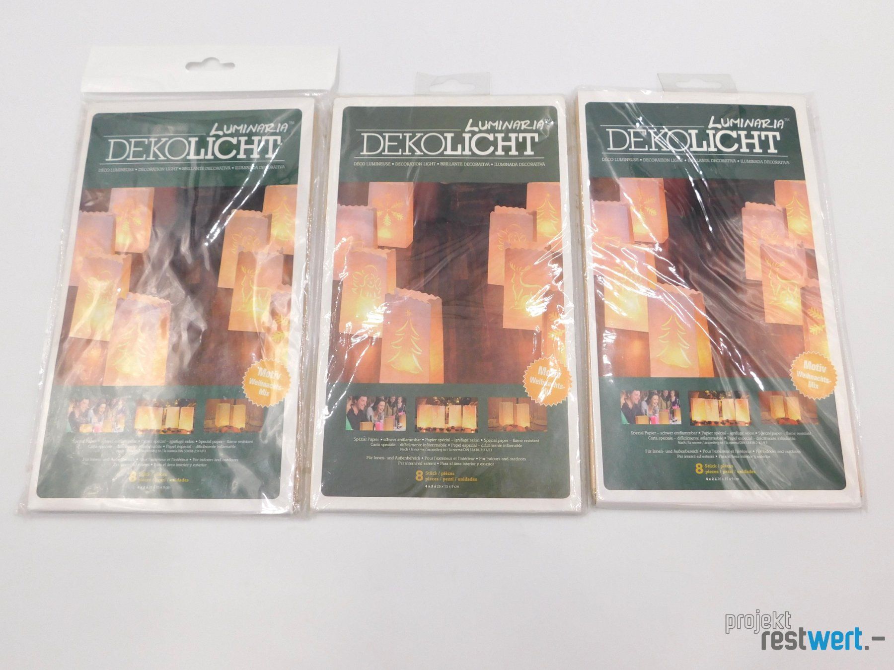 Alle Dekorationen: Lichtertüten von LUMINARIA – Neu (gemäss Beschreibung) aus Bülach von restwert_buelach 1