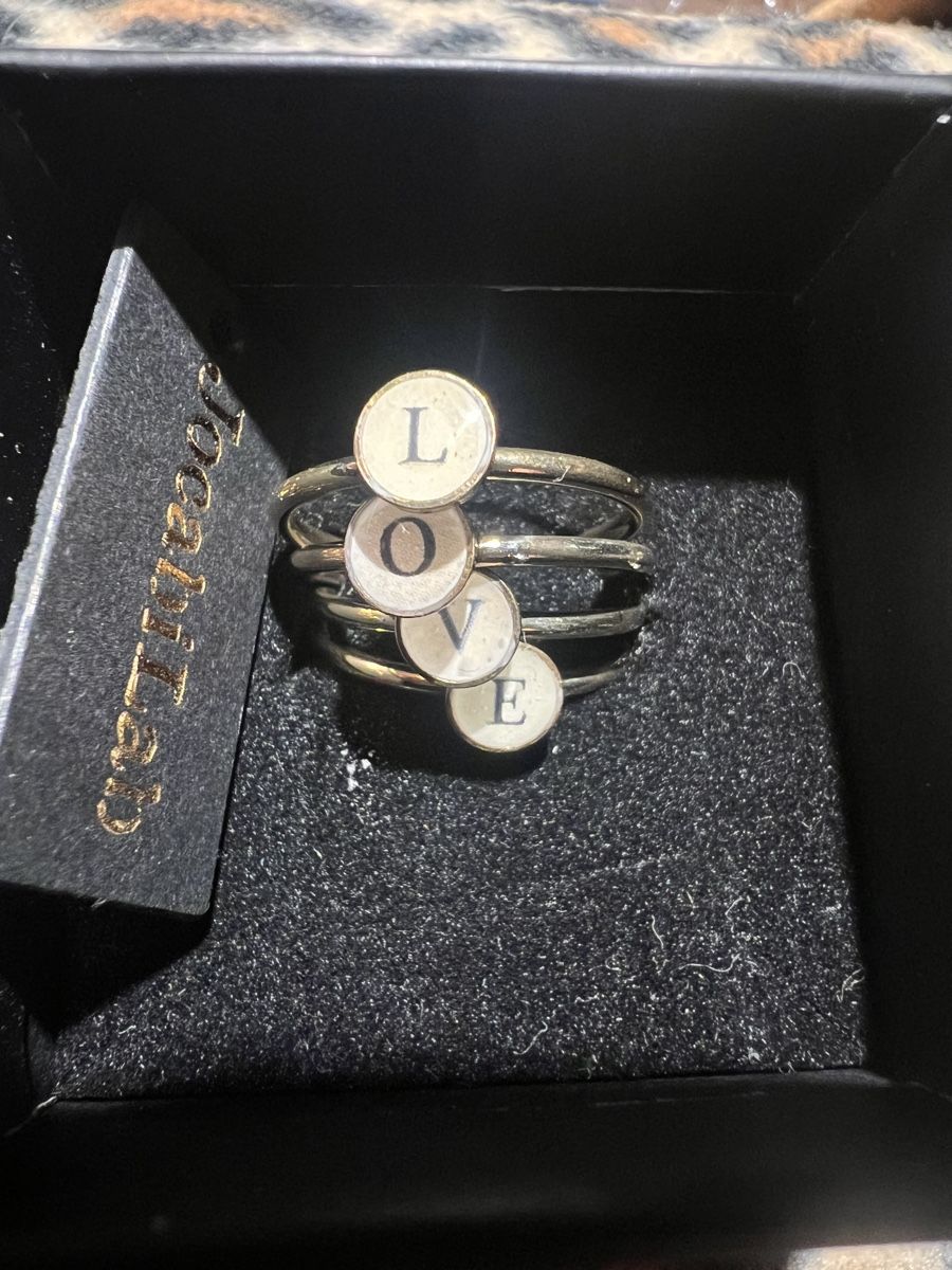 Anelli: LOVE Ring Set - Grösse verstellbar – Nuovo (secondo la descrizione) da Melide venduto da fashiono5