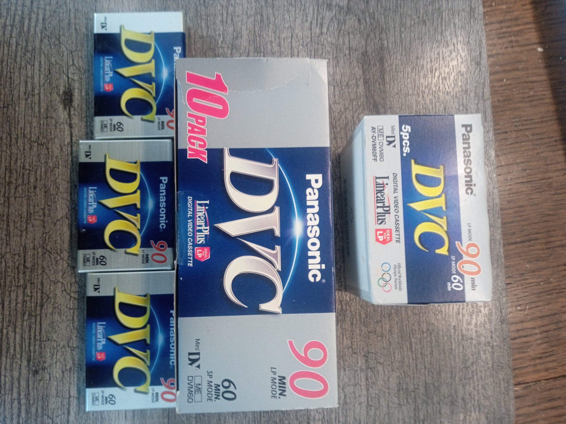 Cassettes vierges: Panasonic 90Min. DVC Kasetten neu – Neuf avec emballage d'origine à Arbon par hefu02