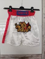 Thaiboxing Hose weiss Gr. 116/122