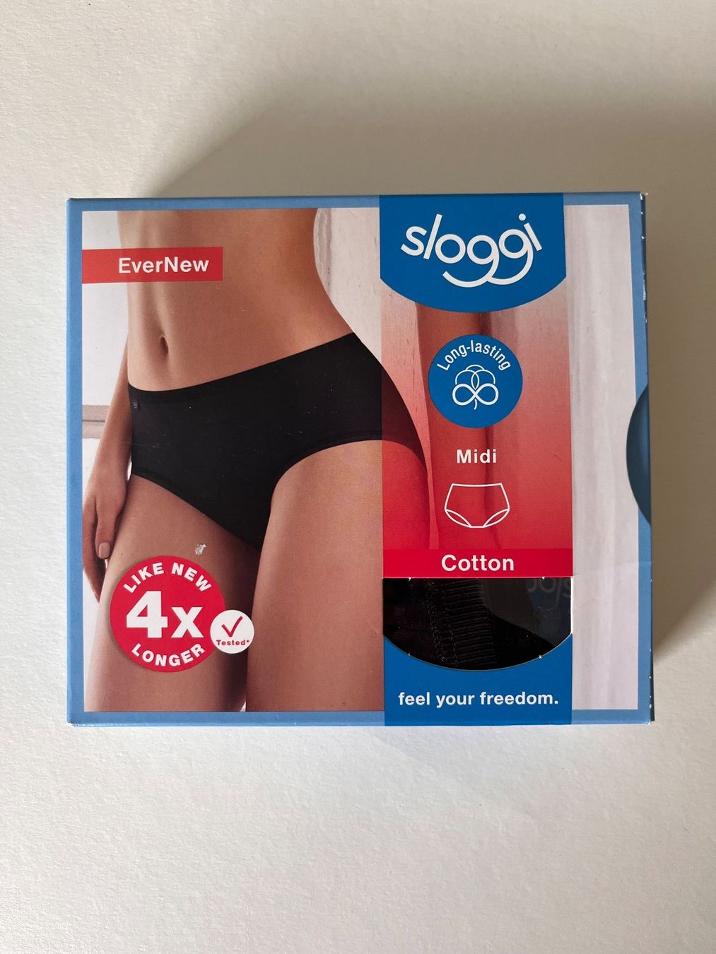 Sloggi Altra biancheria intima: SLOGGI, EverNew Midi, Grösse 48, 1 Stück, Schwarz – Nuovo e nell'imballaggio originale da Rudolfstetten venduto da gst_g7xl