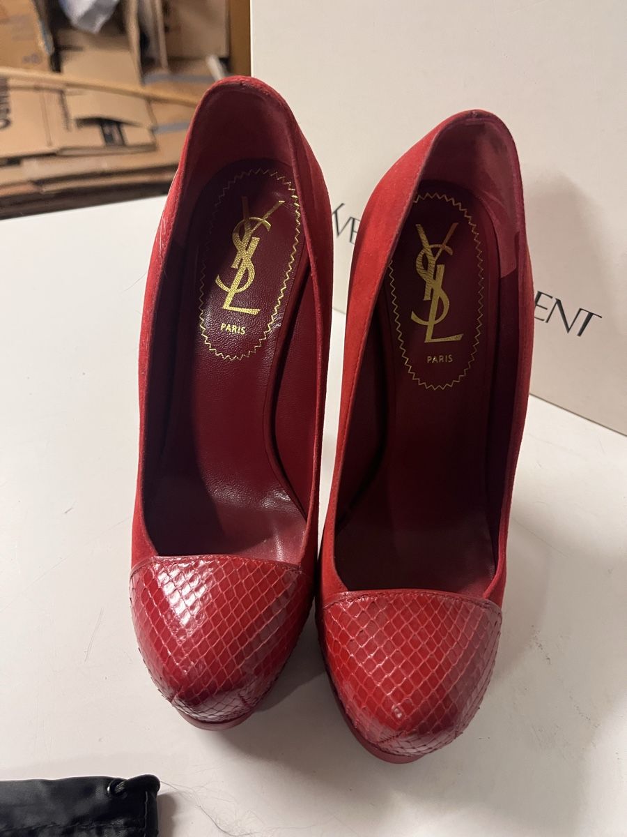 Saint Laurent Scarpe da donna: Escarpin Ysl 35 – Usato da Lausanne venduto da kamikazy 3