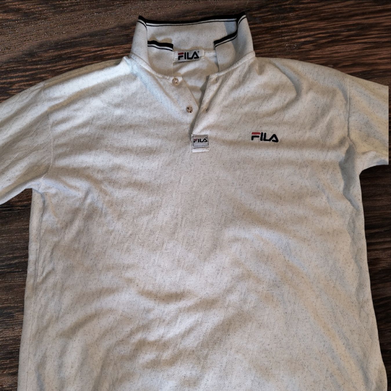 Fila Maglioni & Felpe: FILA Langarmshirt Retro Gr. M weiss – Usato da Arlesheim venduto da fin_xkp9