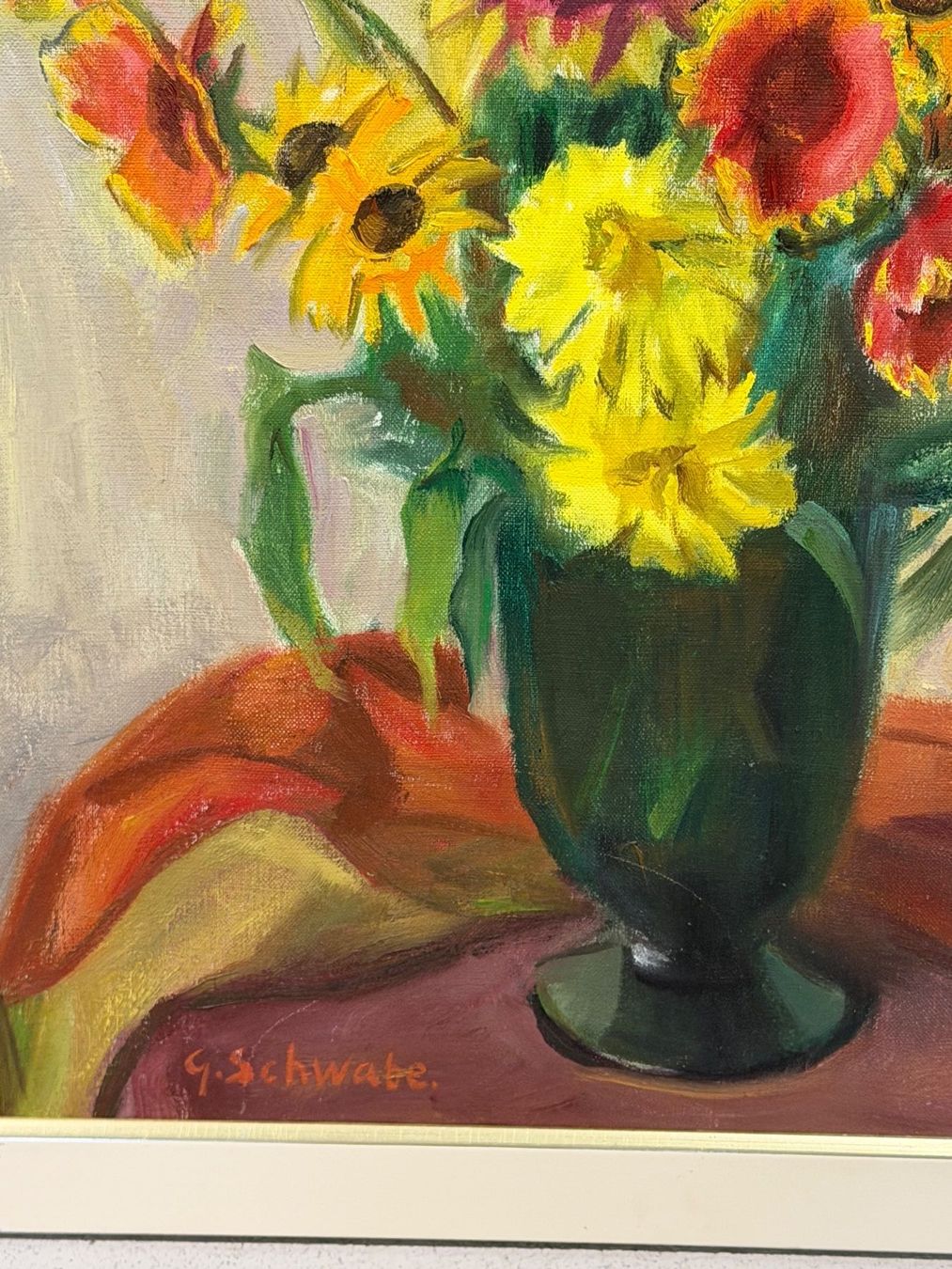 Dipinti: G. Schwabe Original Gemälde – Usato da Basel venduto da PAUL_ART 5