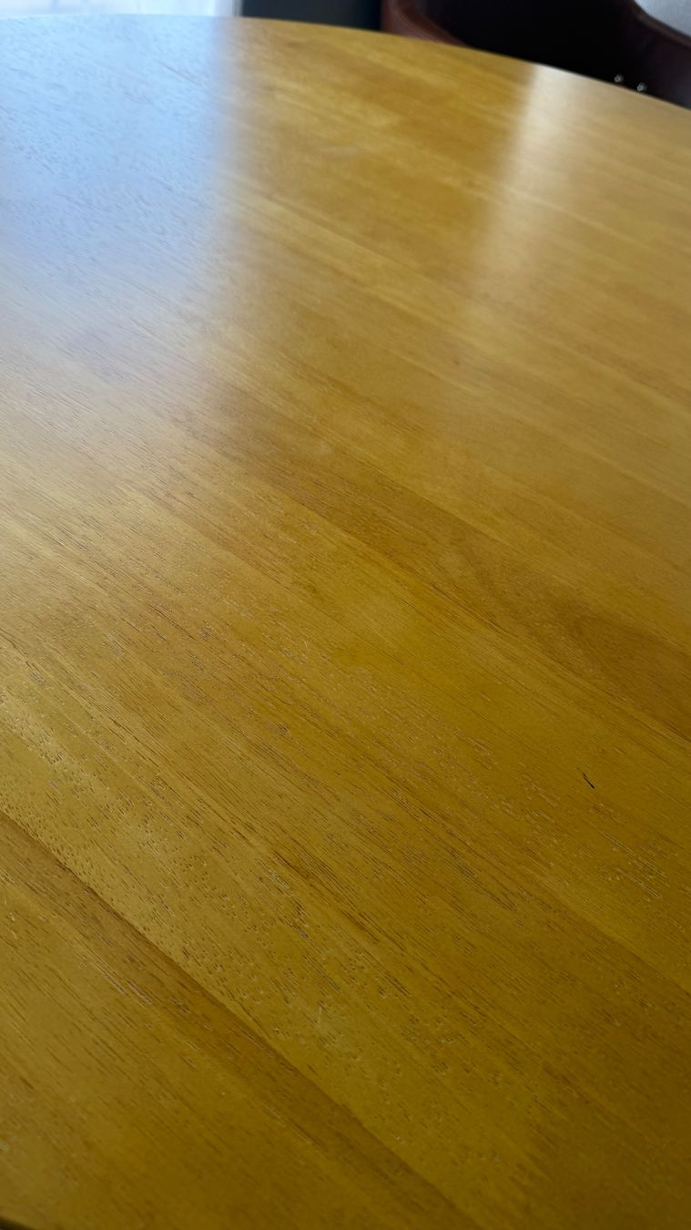 Beliani Tavoli: Dining Table RADAN Light Wood 110 cm – Usato da Lugano venduto da pokezaar 3