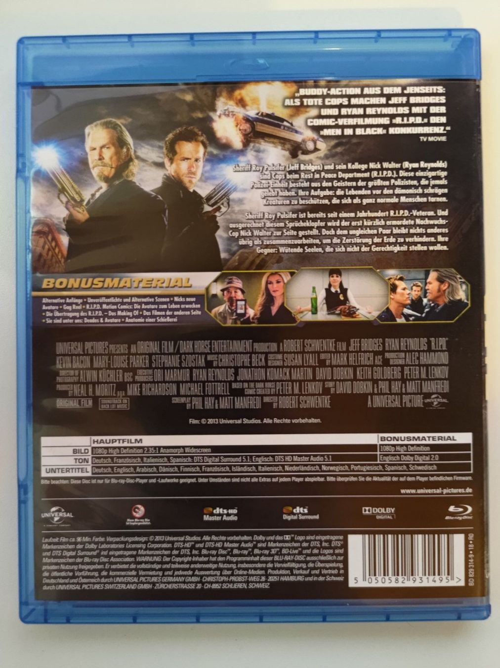 Alle DVDs: R.I.P.D. – Gebraucht aus Liestal von Kratzilla 2