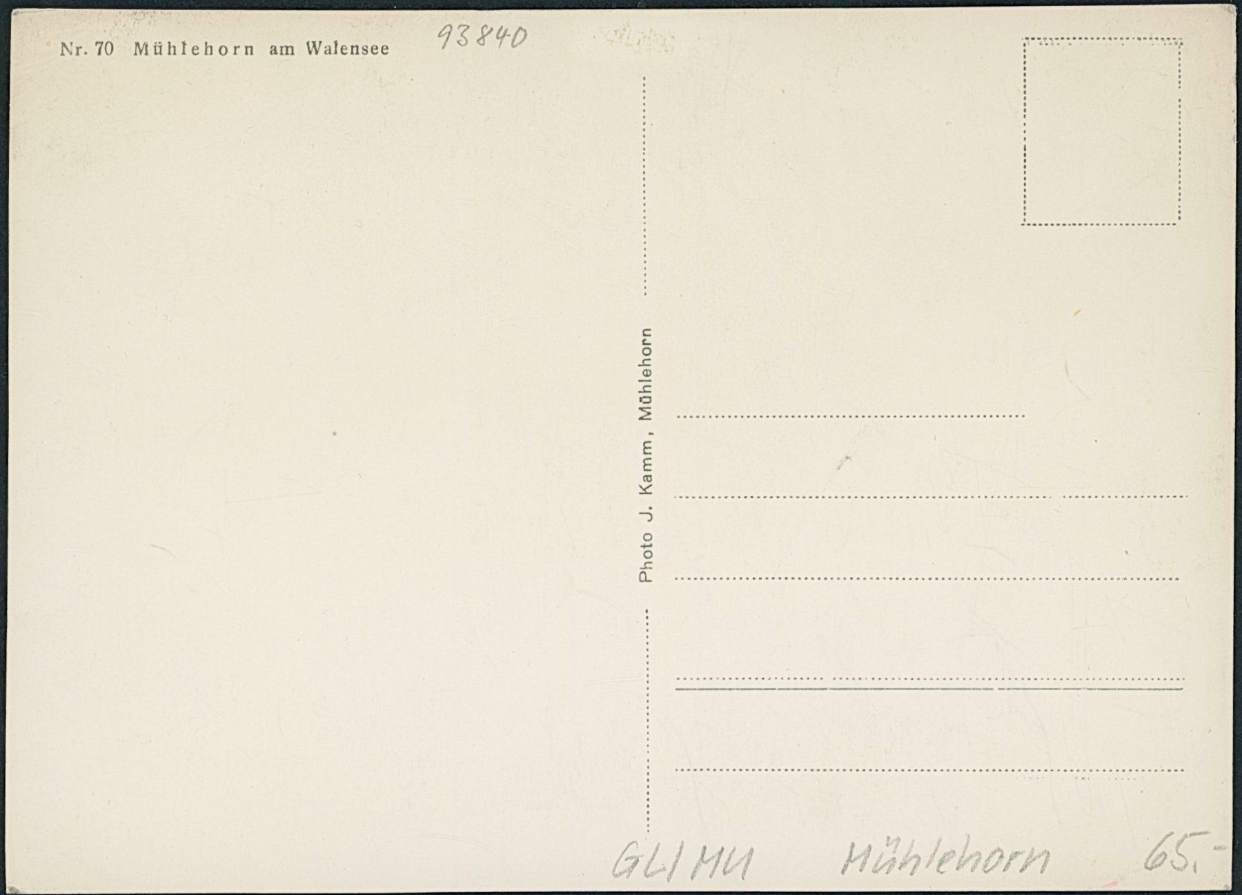 Cartoline postali: GL Mühlehorn – Nuovo (secondo la descrizione) da Schindellegi venduto da leecollect 1